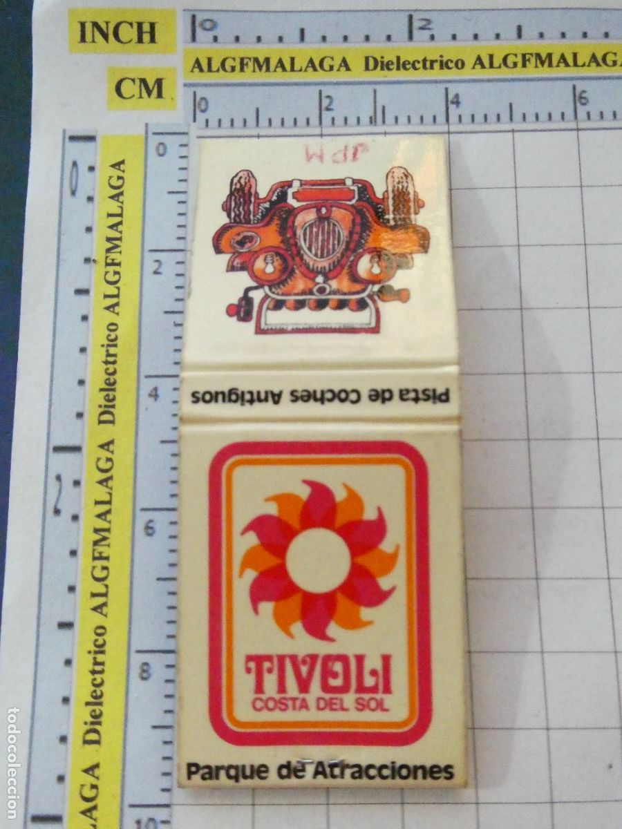 Matchboxes: CAJA CAJETILLA DE CERILLAS. PARQUE DE ATRACCIONES TIVOLI