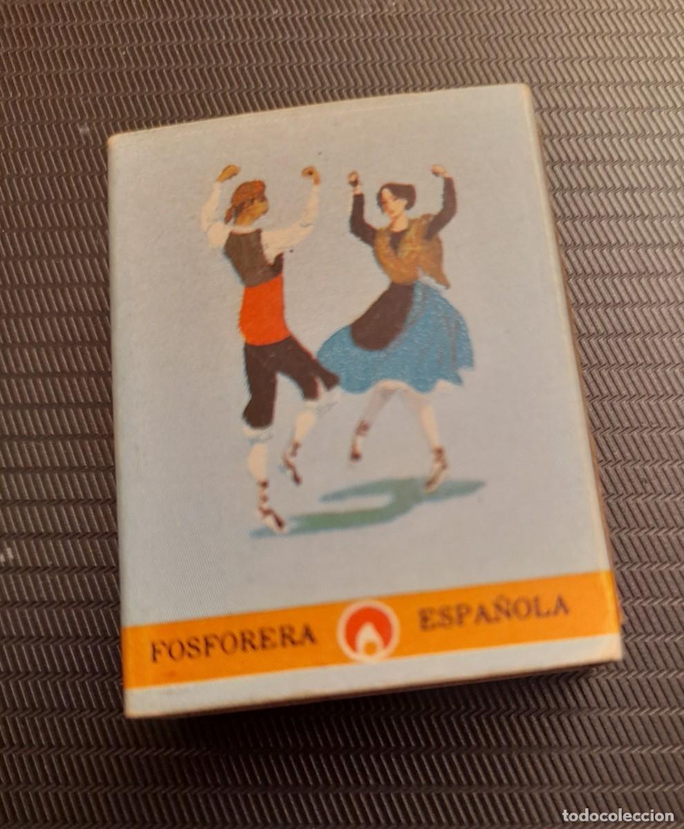 Cajas de cerillas: Caja Cerillas Fosforera Espa&ntilde;ola Serie El fuego de Siempre LA JOTA