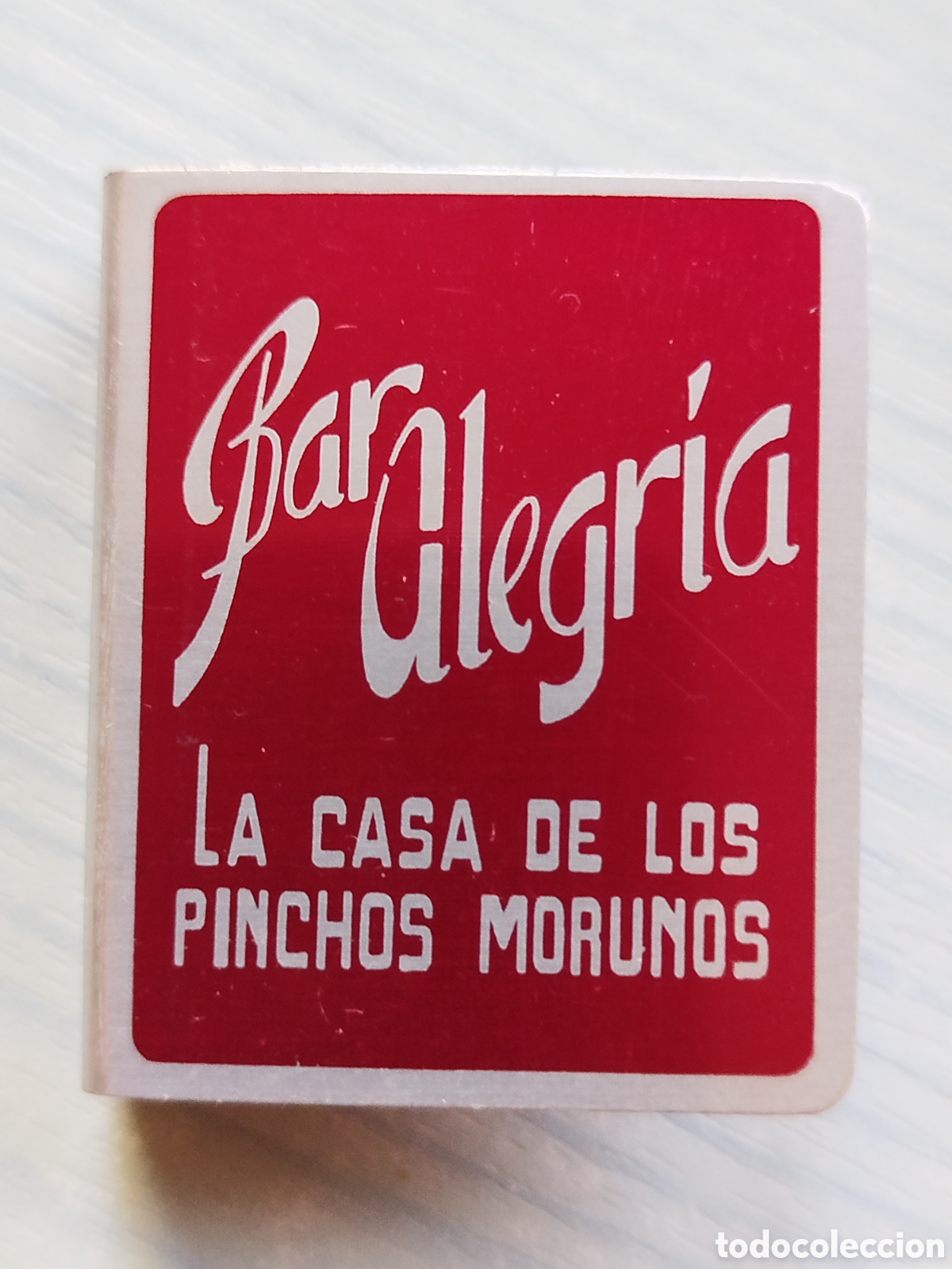 Cajas de cerillas: caja cerillas ESTUCHE METALICO Bar la alegria TORO