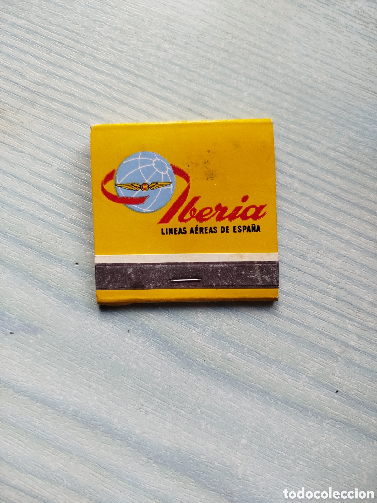 Cajas de cerillas: Caja cerillas aerol&iacute;neas iberia - Foto 1