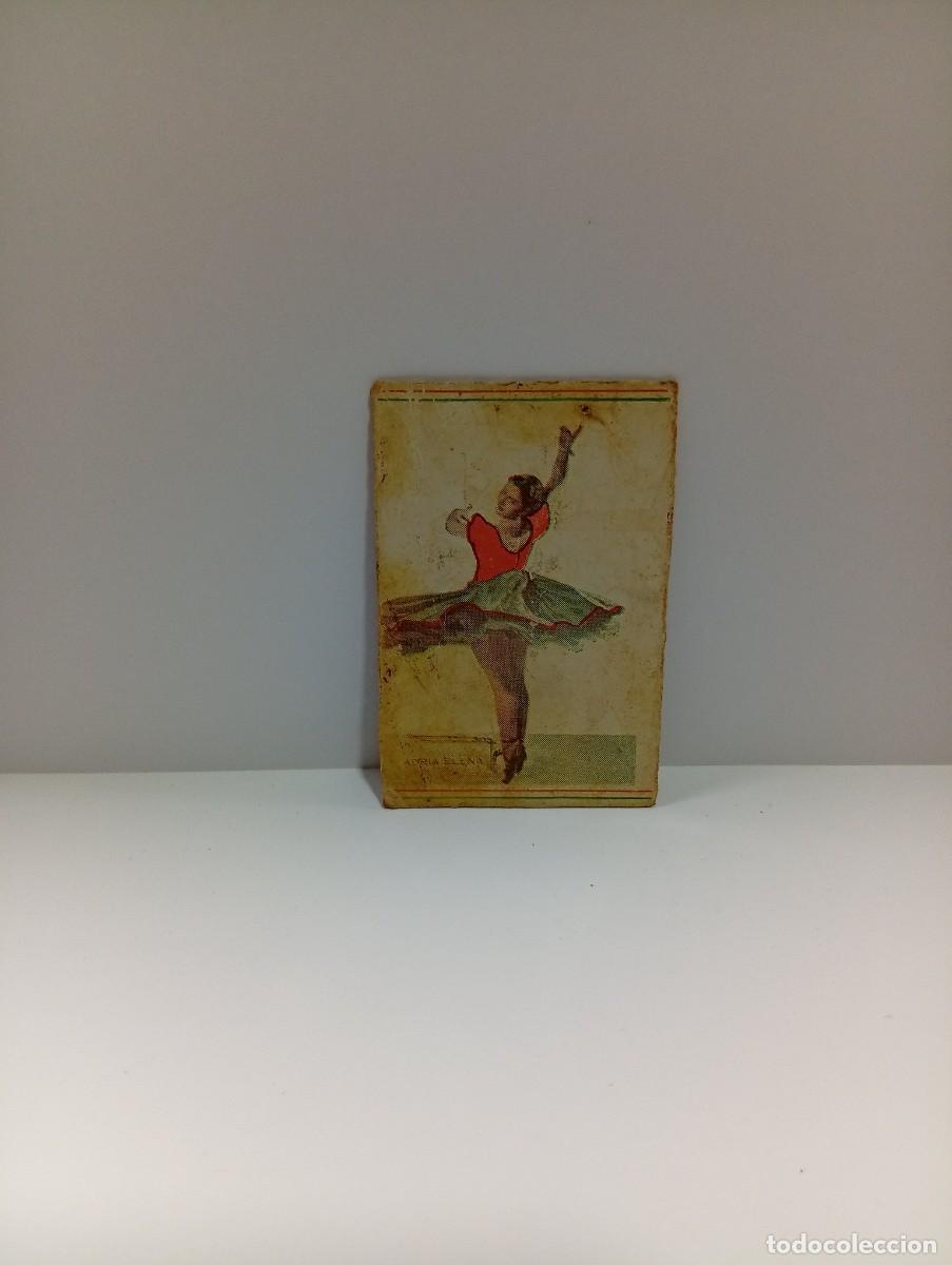 Cajas de cerillas: CUBA. FRONTAL DE CERILLAS ARTISTAS. ADRIA ELENA. MEDIDAS : 7 X 4.5 CM APROX.