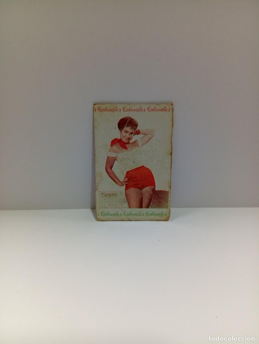 Cajas de cerillas: CUBA. FRONTAL DE CERILLAS ARTISTAS. ANA GLORIA. MEDIDAS : 7 X 4.5 CM APROX.