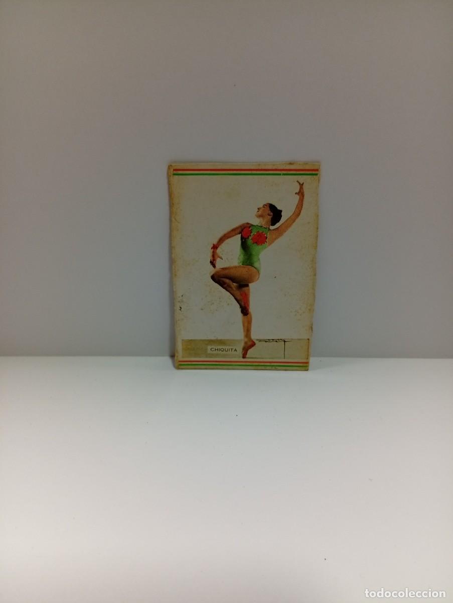 Cajas de cerillas: CUBA. FRONTAL DE CERILLAS ARTISTAS. CHIQUITA. MEDIDAS : 7 X 4.5 CM APROX.