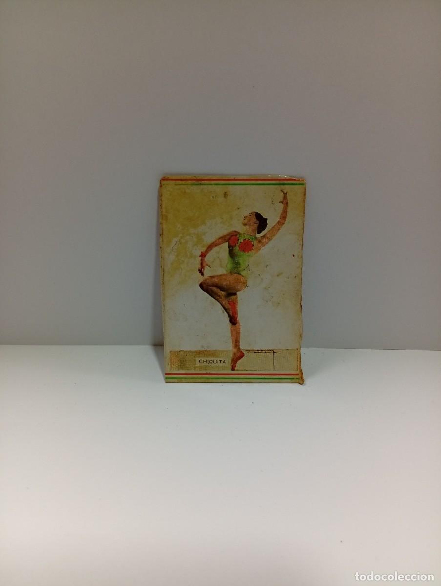 Cajas de cerillas: CUBA. FRONTAL DE CERILLAS ARTISTAS. CHIQUITA. MEDIDAS : 7 X 4.5 CM APROX.