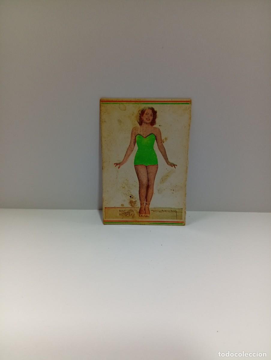 Cajas de cerillas: CUBA. FRONTAL DE CERILLAS ARTISTAS. MARISA ROSALES. MEDIDAS : 7 X 4.5 CM APROX.