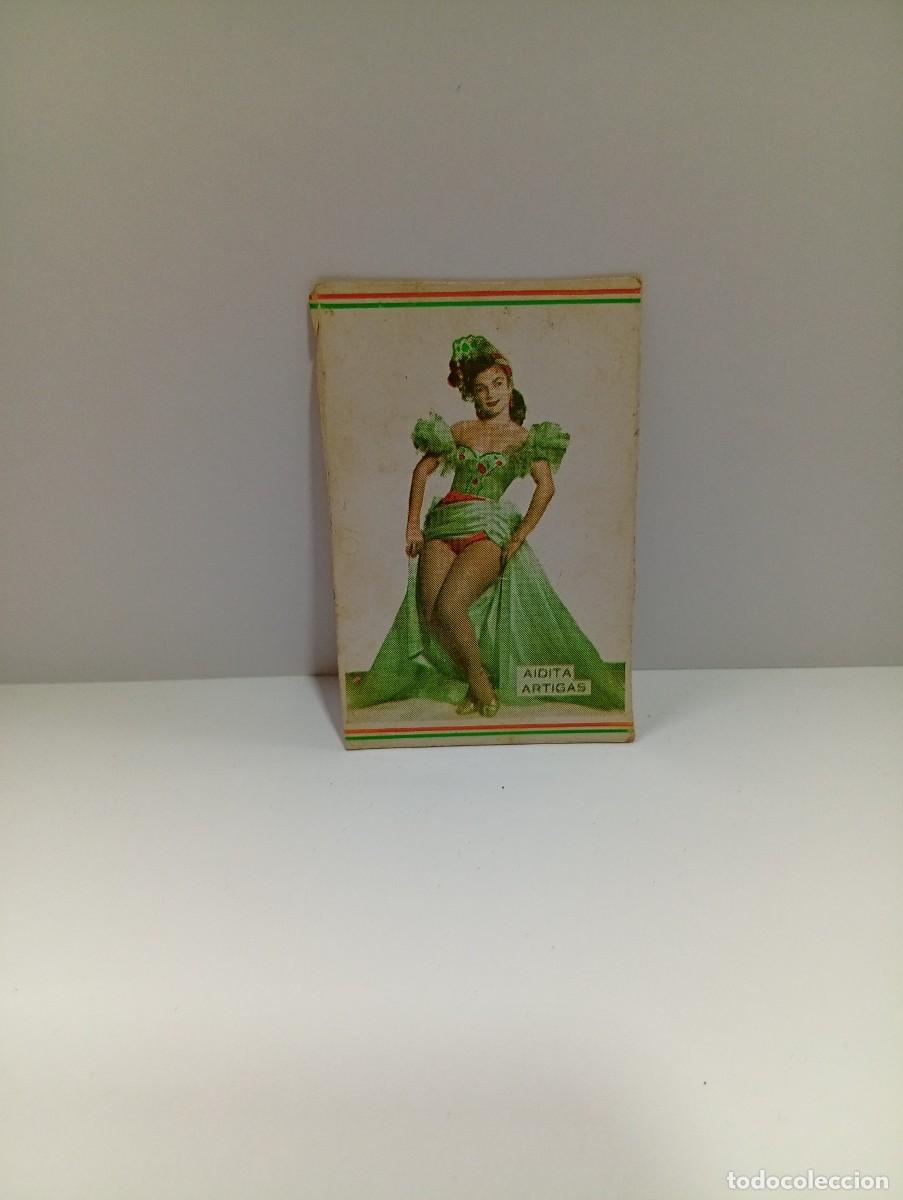 Cajas de cerillas: CUBA. FRONTAL DE CERILLAS ARTISTAS. AIDITA ARTIGAS. MEDIDAS : 7 X 4.5 CM APROX.