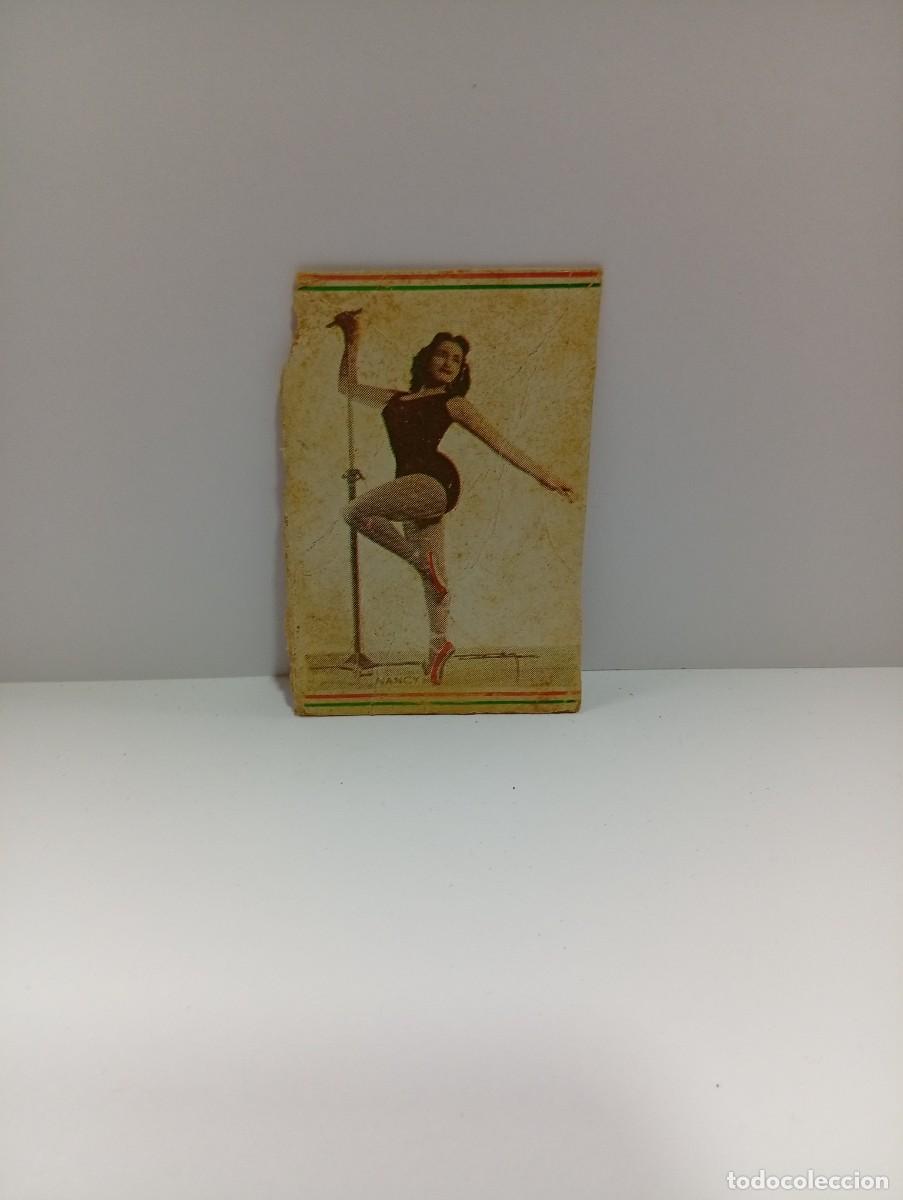 Cajas de cerillas: CUBA. FRONTAL DE CERILLAS ARTISTAS. NANCY. MEDIDAS : 7 X 4.5 CM APROX.