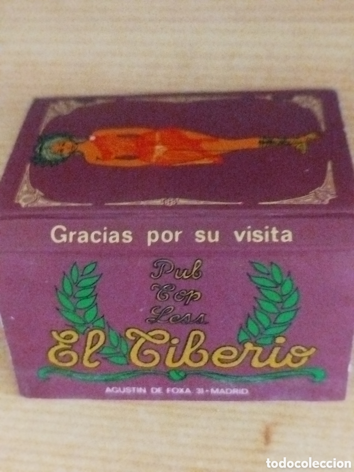 Cajas de cerillas: caja cerillas MADRID pub.discotecas.club