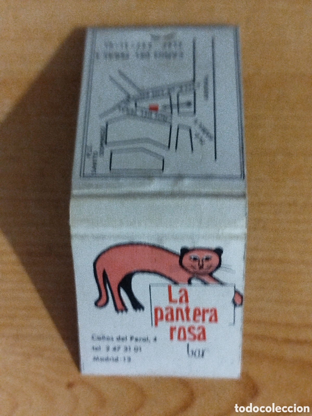 Cajas de cerillas: caja cerillas MADRID pub.discotecas.club , Formato peque&ntilde;o
