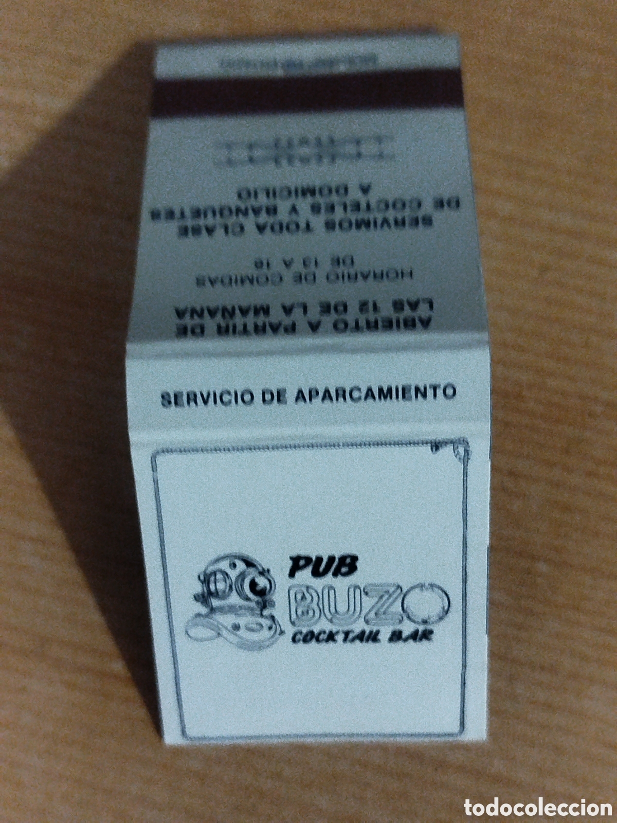 Cajas de cerillas: caja cerillas MADRID pub.discotecas.club , Formato peque&ntilde;o