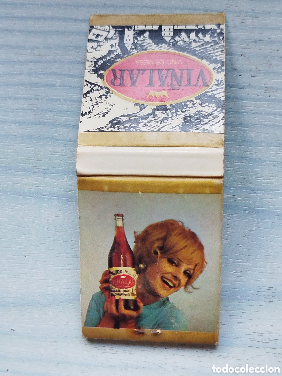 Cajas de cerillas: Cerillas bebidas vino vi&ntilde;alar