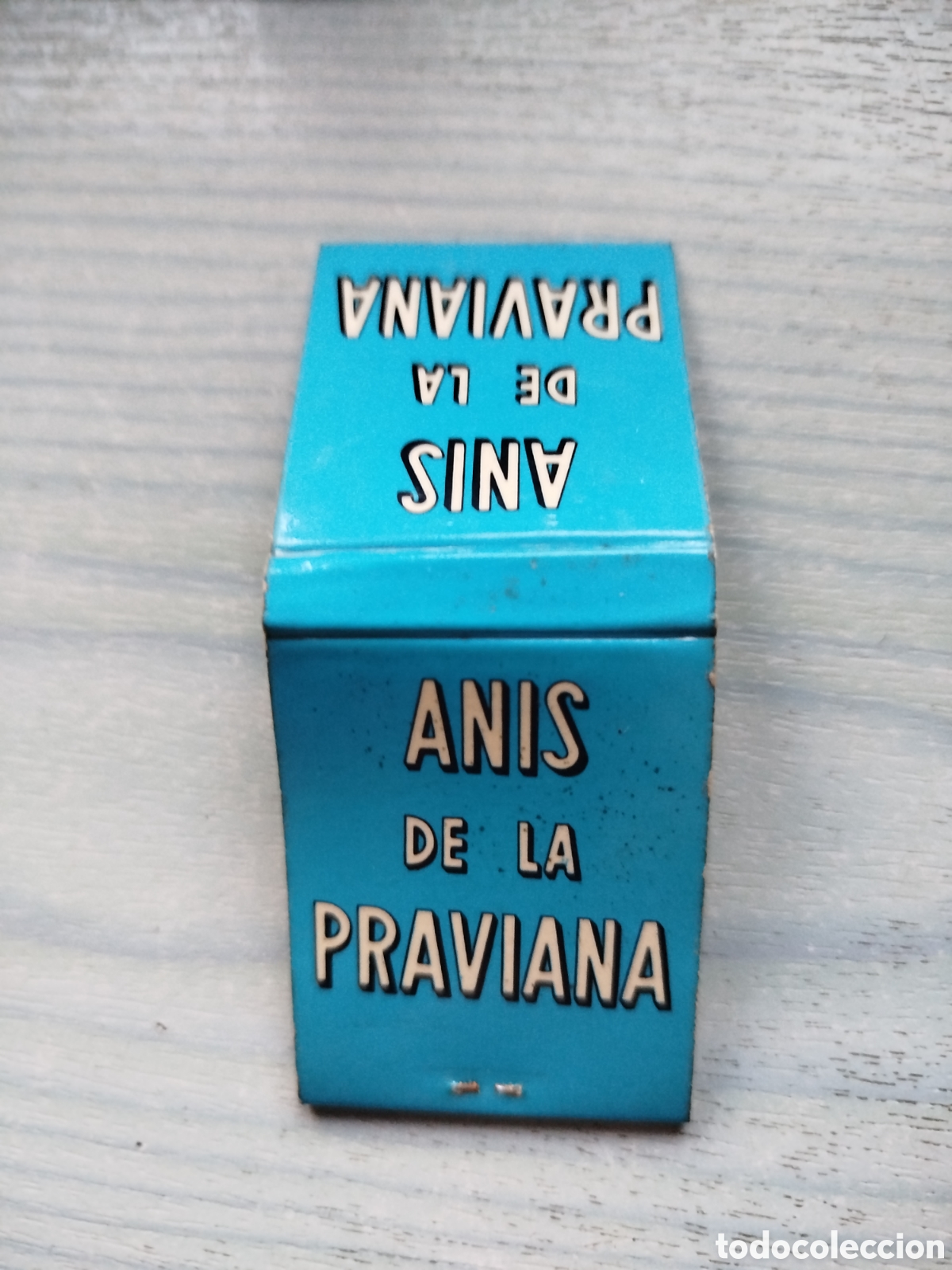 Cajas de cerillas: Cerillas bebidas an&iacute;s la praviana