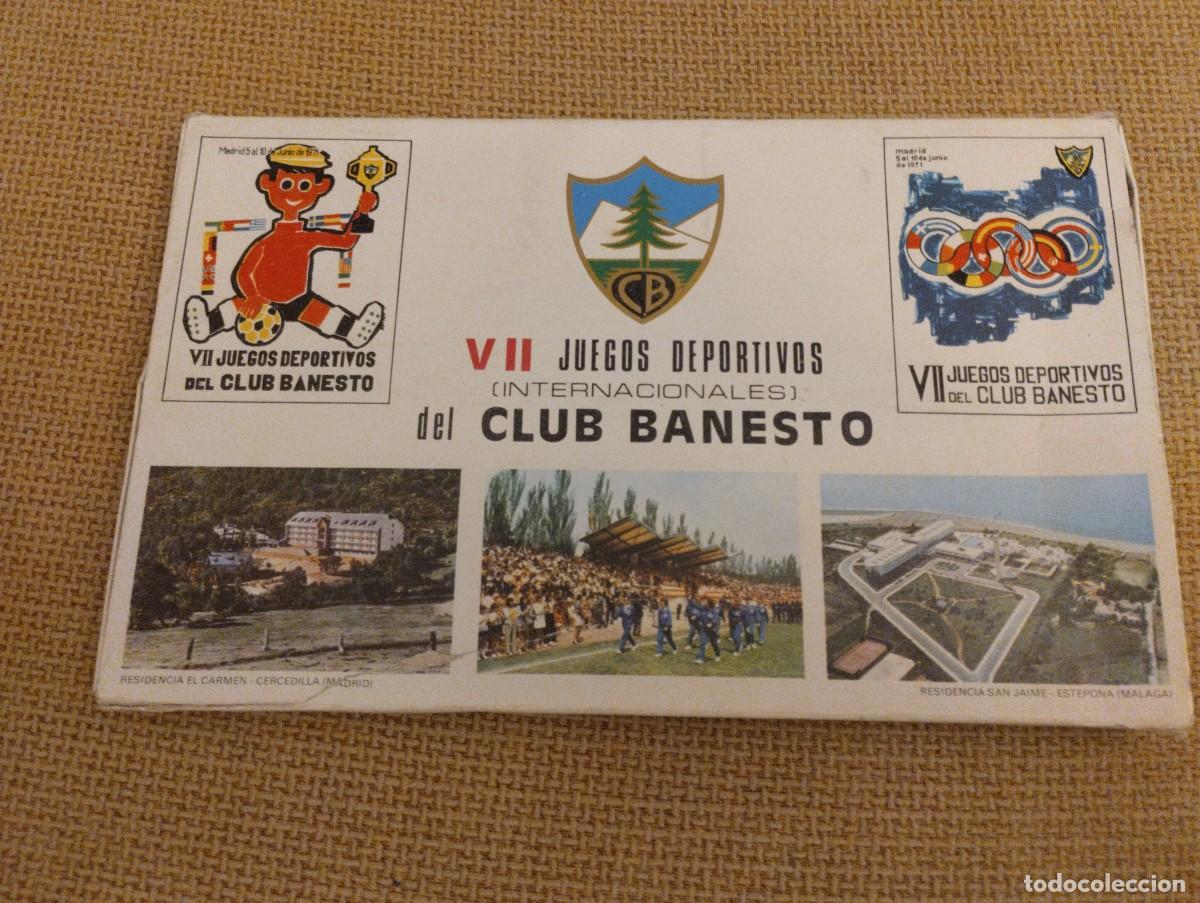 Cajas de cerillas: Estuche antiguo VII Juegos Deportivos del Club Banesto
