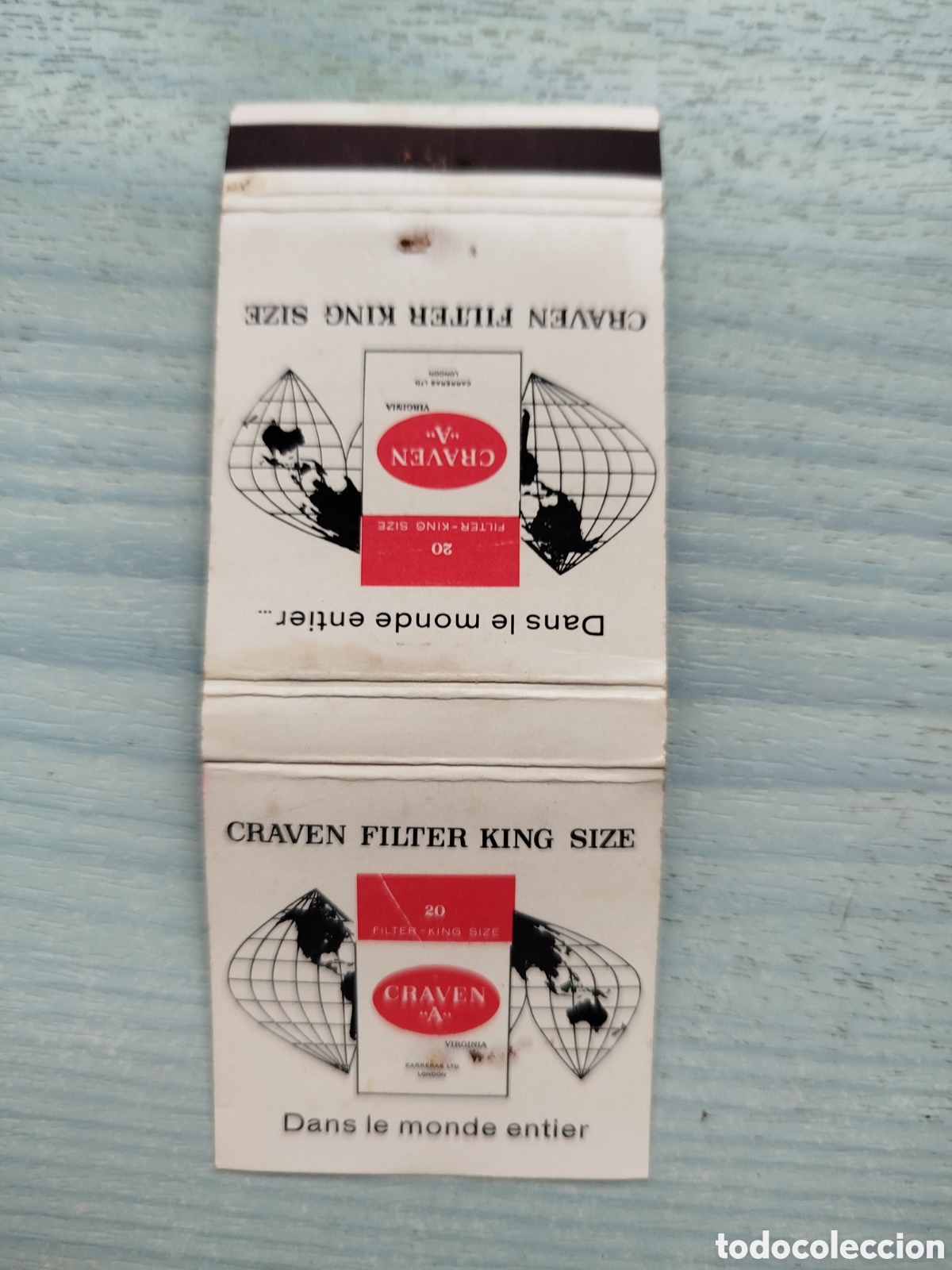 Cajas de cerillas: caja cerillas tabaco-plancha---GRAVEN-A-