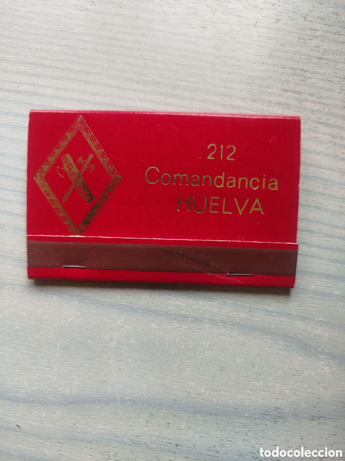Cajas de cerillas: Cerillas militar guardia civil comandancia 212 Huelva