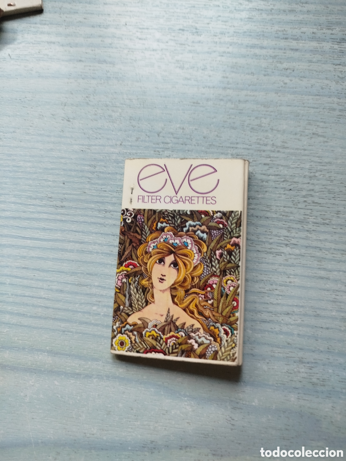 Caixas de F&oacute;sforos: Cerillas tabaco EVE publicidad