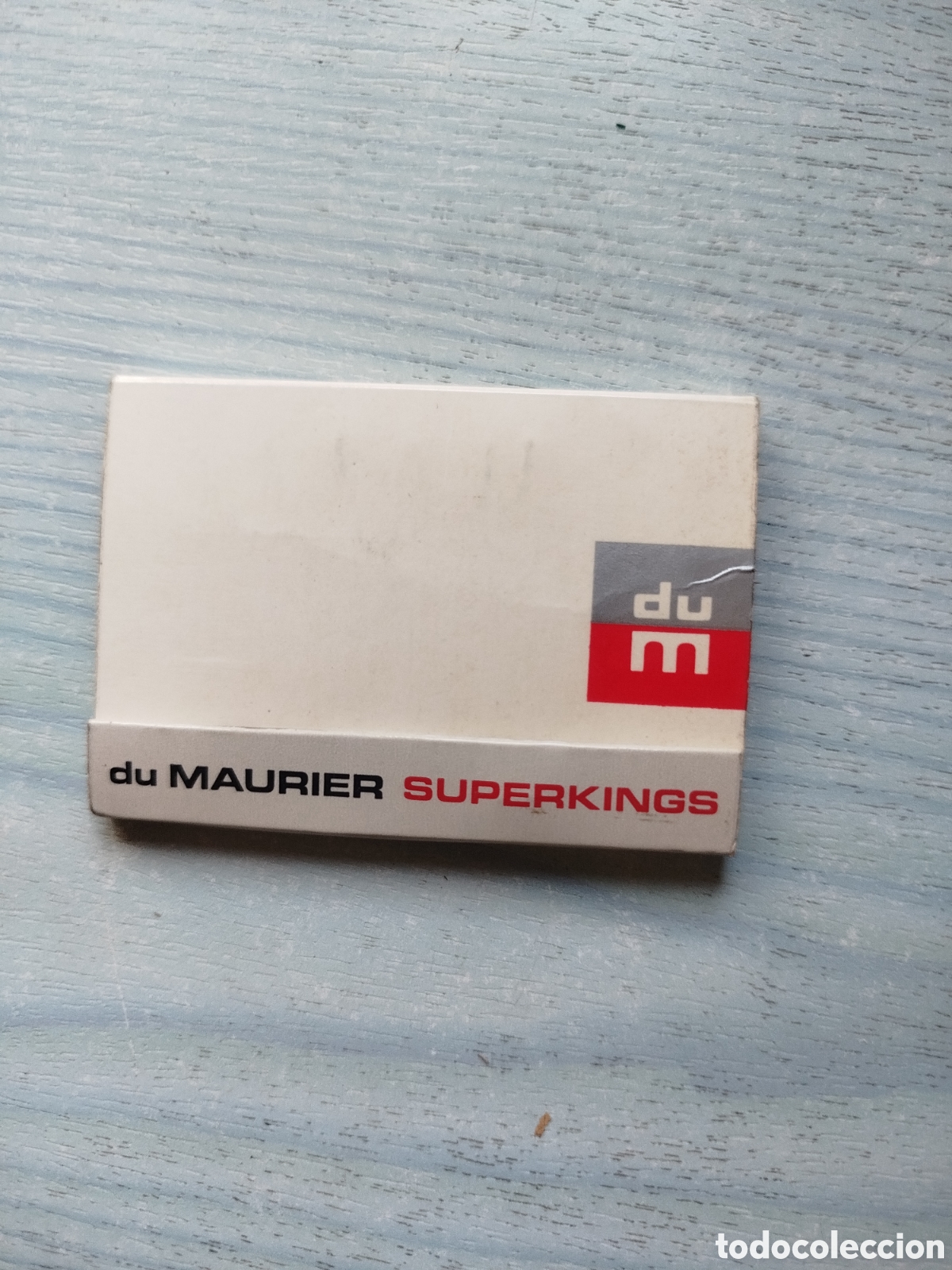 Cajas de cerillas: Cerillas tabaco du maurier
