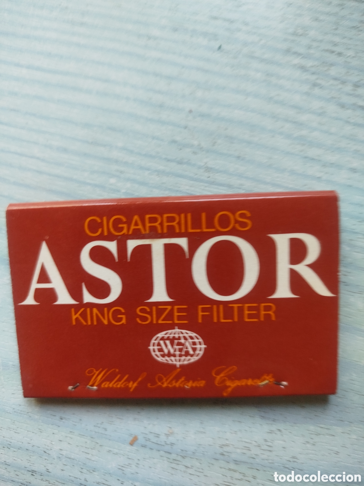 Cajas de cerillas: Cerillas tabaco Astor - Foto 2