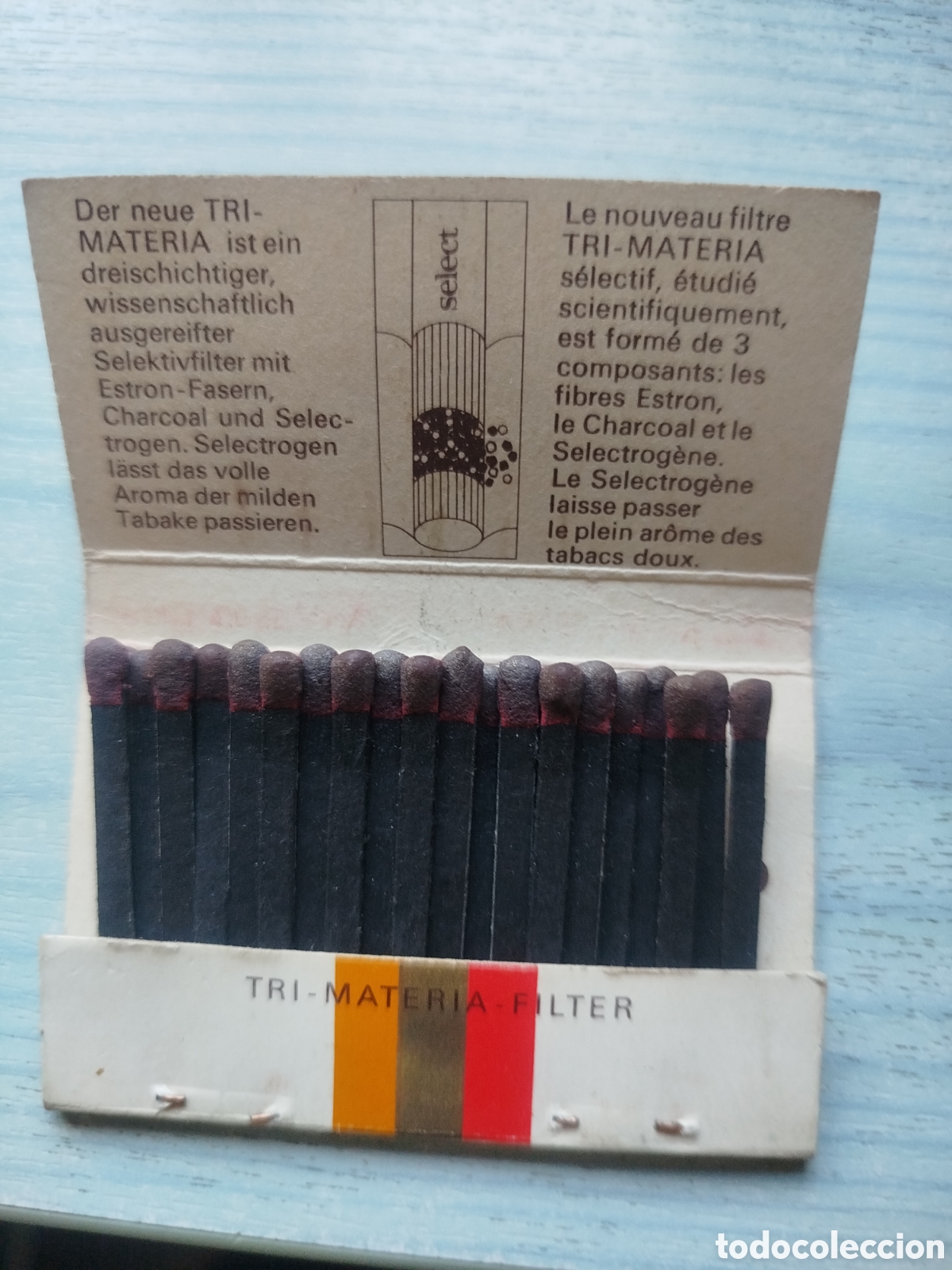 Cajas de cerillas: Cerillas tabaco Select - Foto 3