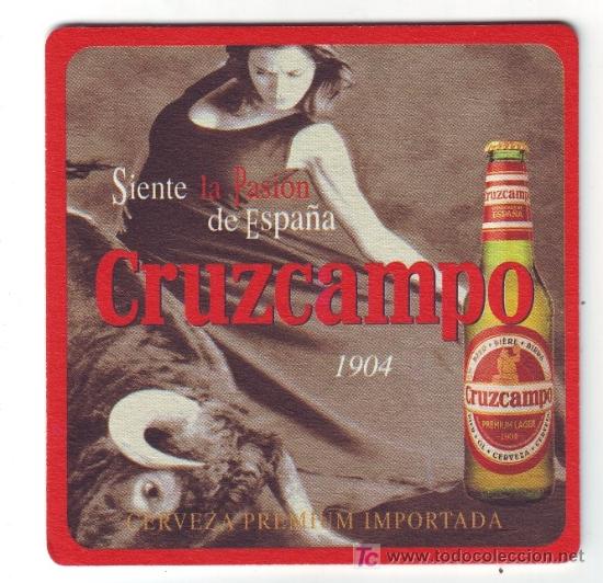 Coleccionismo de cervezas: POSAVASO DE CERVEZA ``CRUZCAMPO&acute;&acute;