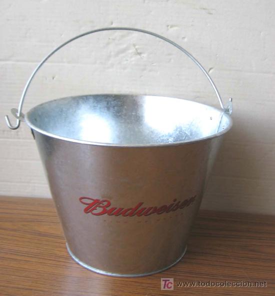 Coleccionismo de cervezas: cubo chapa BUDWEISER II - Foto 1