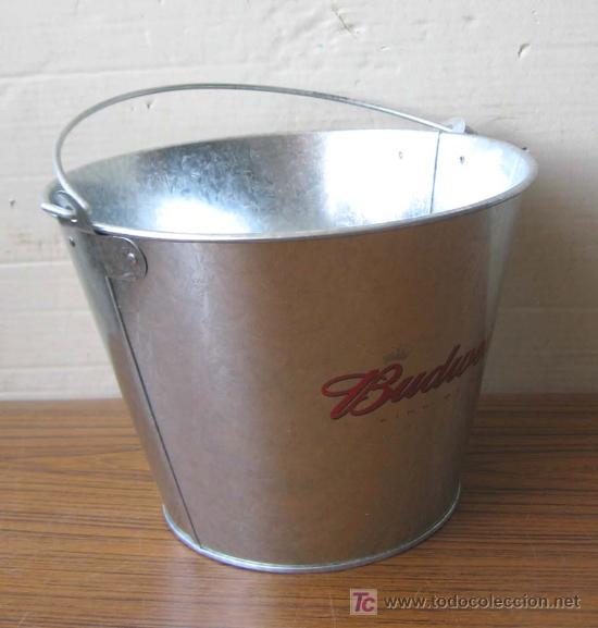 Coleccionismo de cervezas: cubo chapa BUDWEISER II - Foto 2