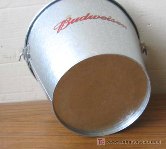 Coleccionismo de cervezas: cubo chapa BUDWEISER II - Foto 4