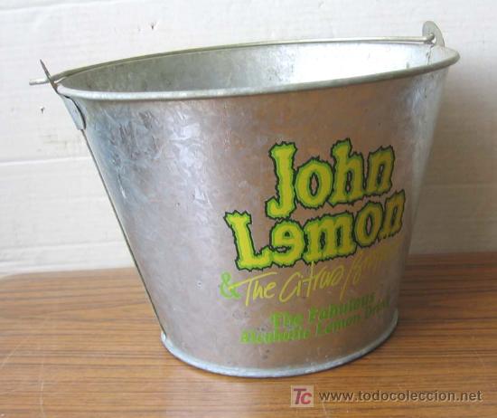 Coleccionismo de cervezas: Cubo chapa JOHN LEMON - Foto 1
