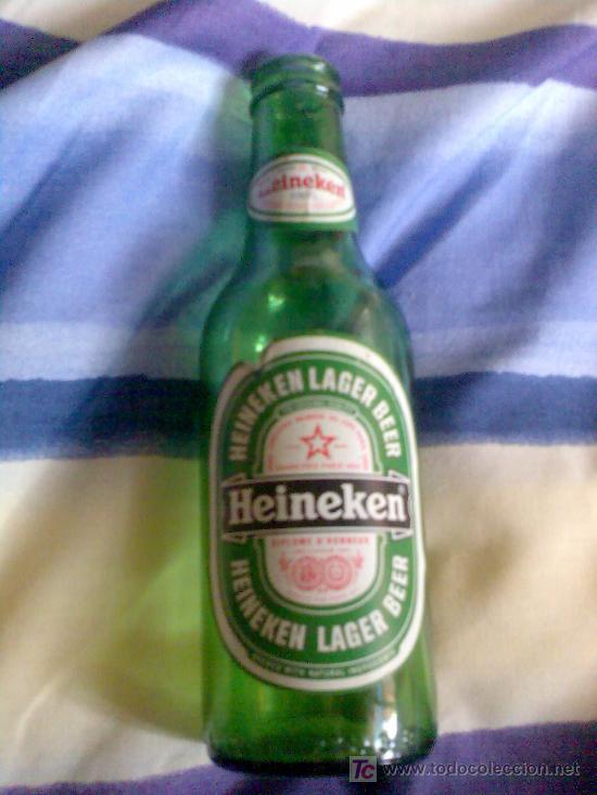 Coleccionismo de cervezas: Botella de cerveza Heineken. Holanda. - Foto 1