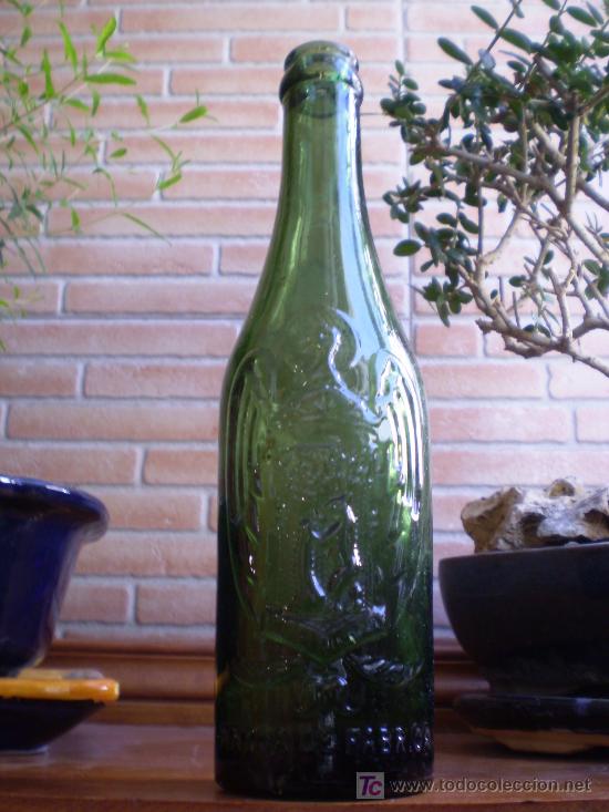Sammeln von Brauereiartikeln: BOTELLA DE CERVEZA EL AGUILA. 30 CL.