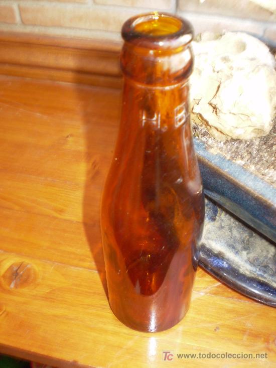 Sammeln von Brauereiartikeln: BOTELLIN DE CERVEZA HENNINGER.