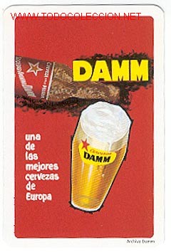 Colecionismo de cervejas: Calendario bolsillo * CERVEZAS DAMM * A&ntilde;o 2004