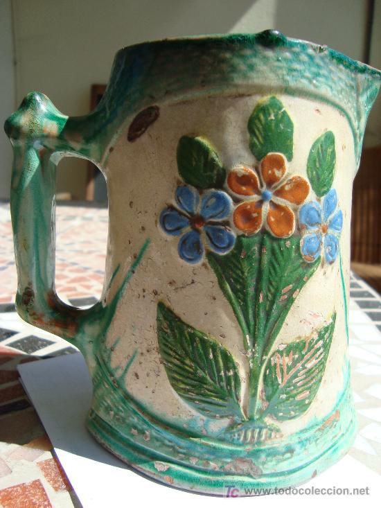 Coleccionismo de cervezas: JARRA DE CERVEZA DE CERAMICA. CIRCA 1920.BULGARIA.TROJAN.SELLADA