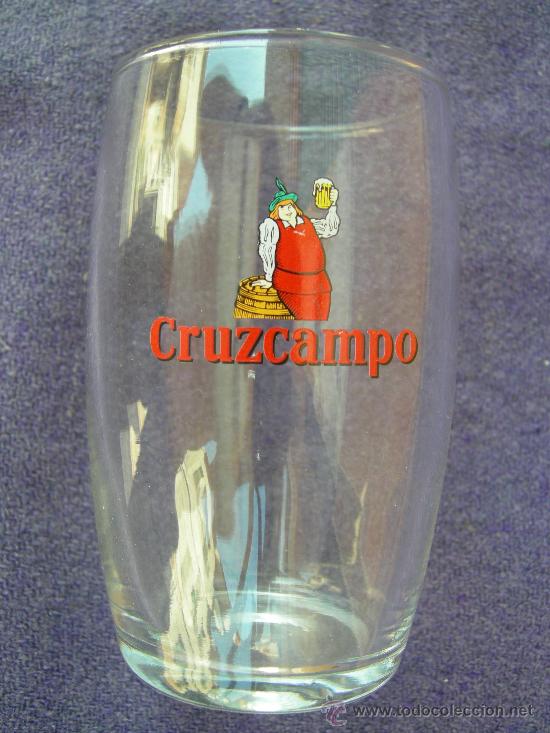 Coleccionismo de cervezas: VASO CERVEZA CRUZCAMPO