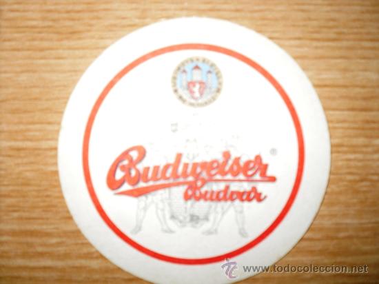 Coleccionismo de cervezas: BONITO POSAVASOS DE BUDWEISER.BUDVAR. - Foto 1
