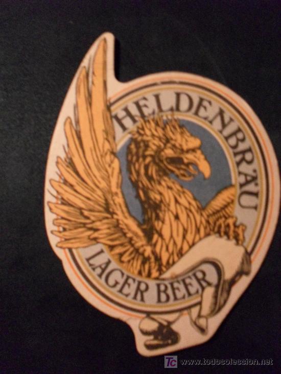 Collectable Beer: Posavasos cerveza Heldenbr&auml;u