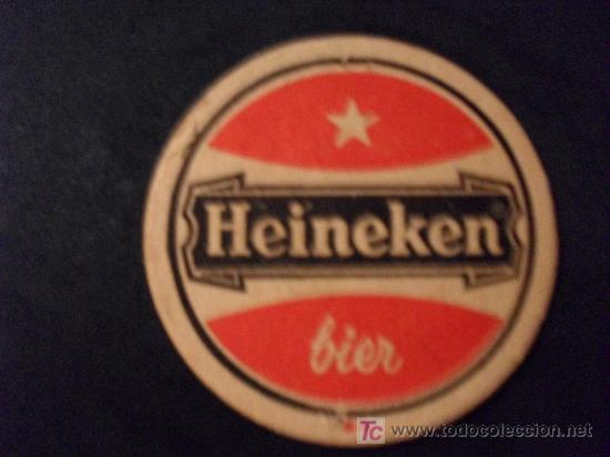 Coleccionismo de cervezas: Posavasos cerveza Heineken