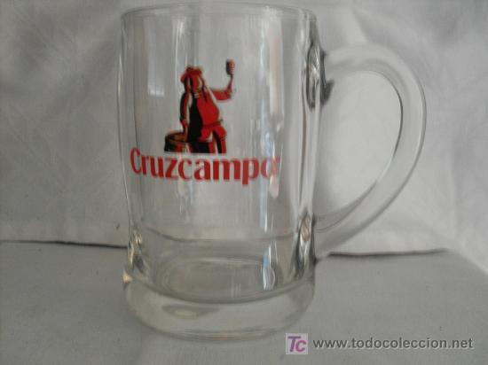 Coleccionismo de cervezas: jarra de cerveza cruzcampo