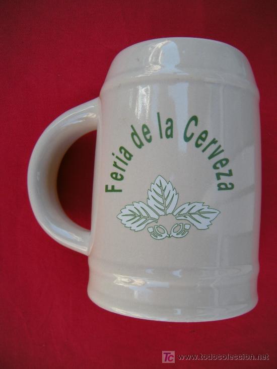 Coleccionismo de cervezas: JARRA DE LA FERIA DE LA CERVEZA. HEINEKEN