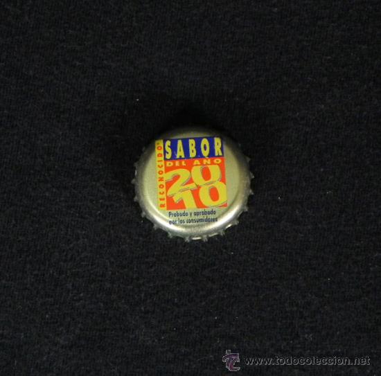 Coleccionismo de cervezas: CHAPA DE CERVEZA ESPA&Ntilde;OLA SAN MIGUEL -- RECONOCIDO SABOR DEL A&Ntilde;O 2010 -- BEBIDA ESPA&Ntilde;A