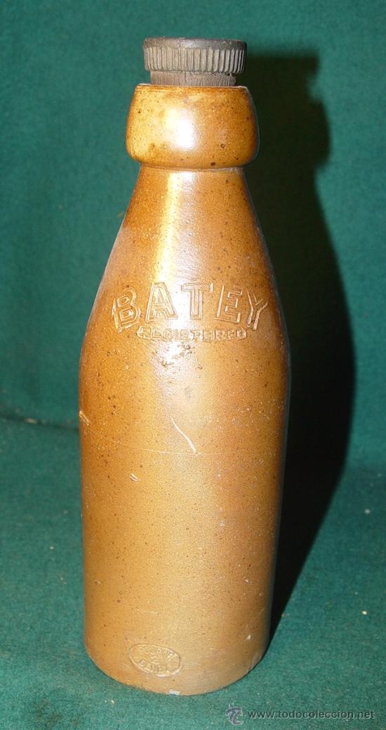Coleccionismo de cervezas: BATEY - GINGER BEER - CANECO GRES - BOURNE DENBY - C. 1900 -1920 - - Foto 1