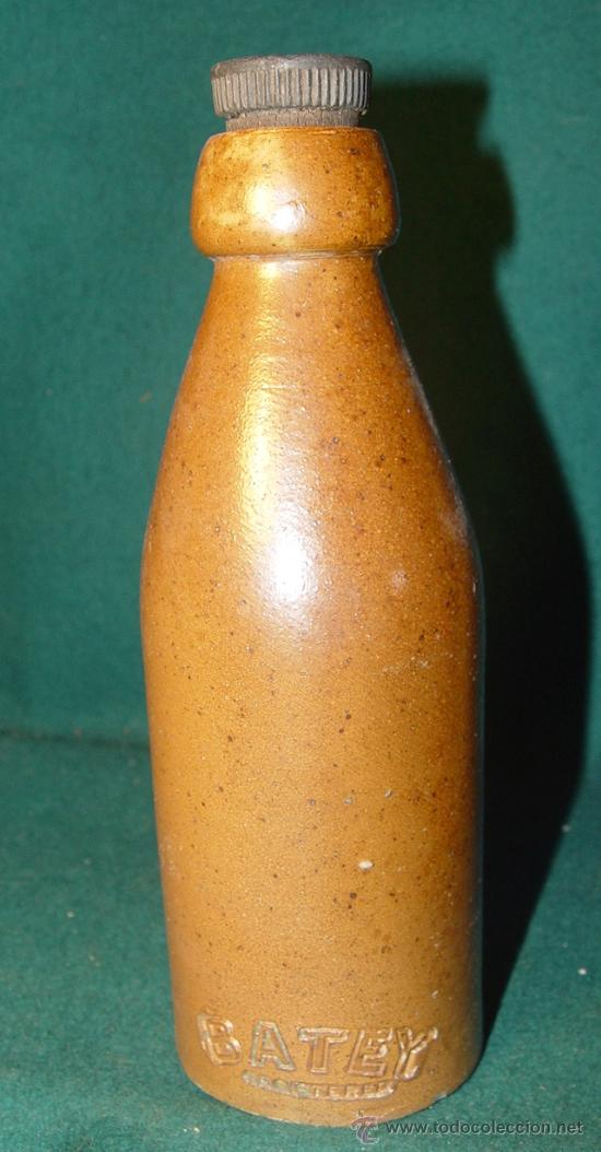 Coleccionismo de cervezas: BATEY - GINGER BEER - CANECO GRES - BOURNE DENBY - C. 1900 -1920 - - Foto 2