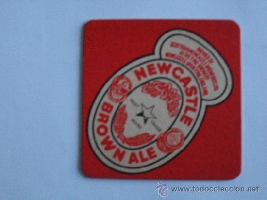 Coleccionismo de cervezas: Posavasos de cerveza Inglesa Newcastle