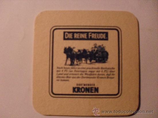 Coleccionismo de cervezas: Posavasos cerveza Alemana Kronen