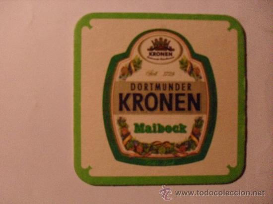 Coleccionismo de cervezas: Posavasos cerveza Alemana Kronen
