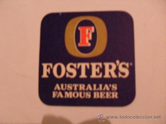 Coleccionismo de cervezas: Posavasos cerveza Australiana Foster's
