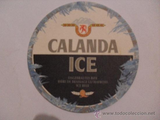 Coleccionismo de cervezas: Posavasos cerveza suiza Calanda