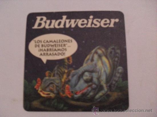 Coleccionismo de cervezas: Posavasos cerveza Budweiser