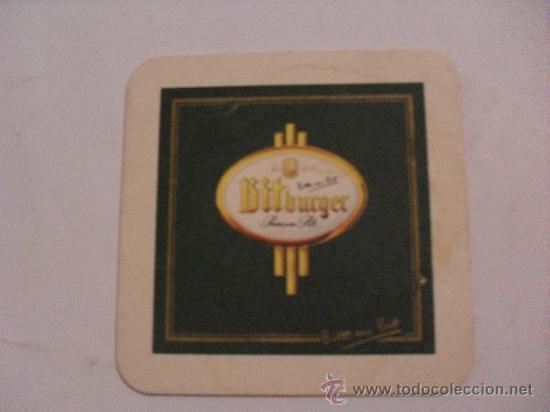 Coleccionismo de cervezas: Posavasos cerveza Bitburger