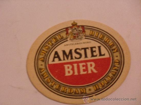 Coleccionismo de cervezas: Posavasos cerveza Holandesa Amstel